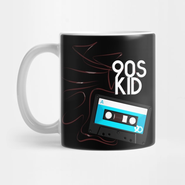 90's Kid's Retro Cassette Tape by Foxxy Merch